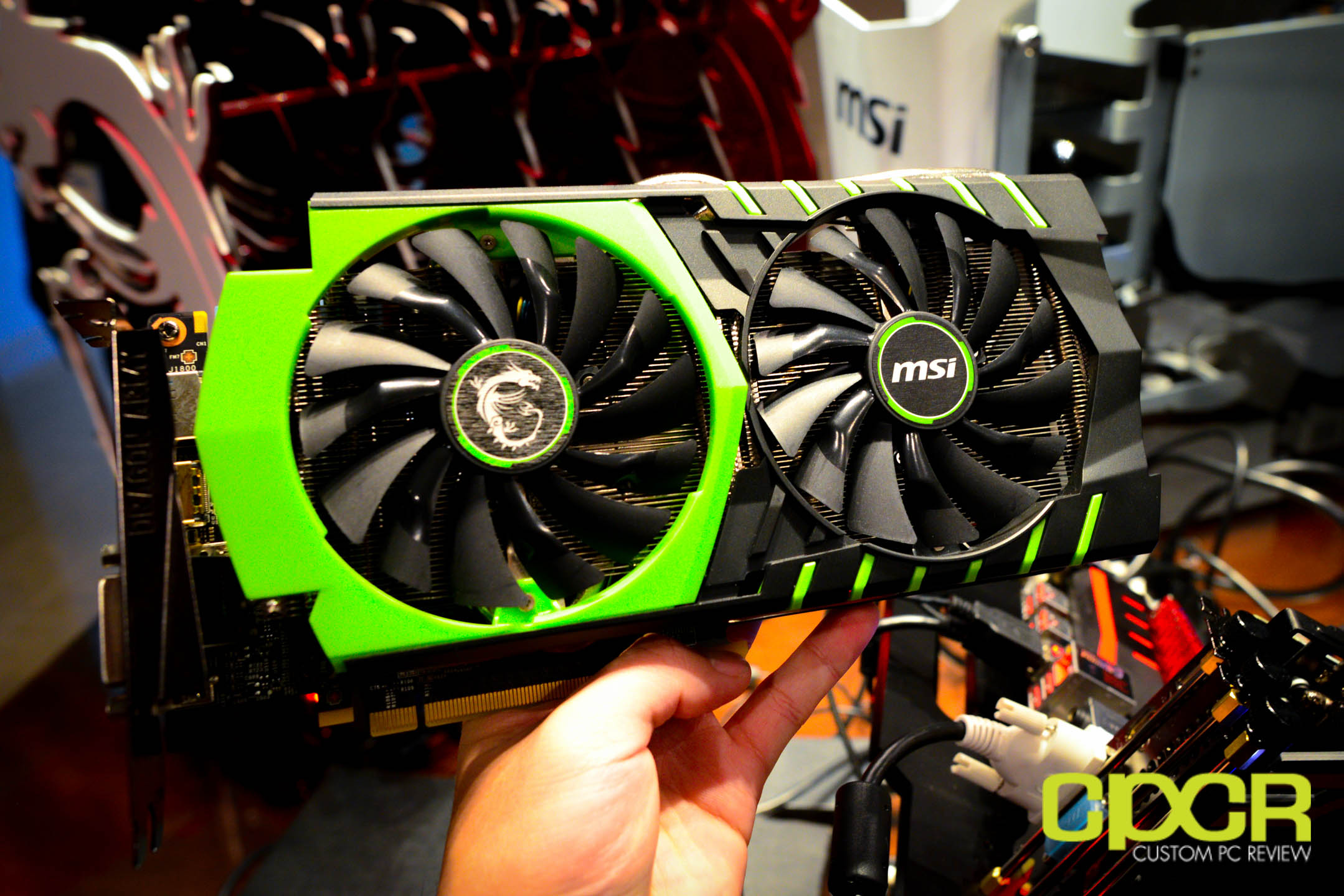 CES 2015: MSI Showcases GTX 970 Gaming 100ME Limited Edition Graphics