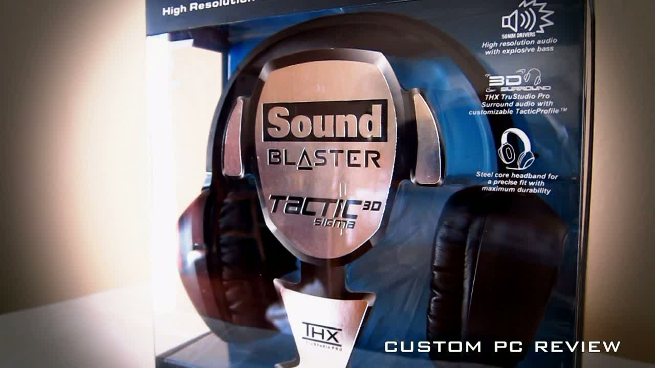 Creative Sound Blaster Tactic 3D Sigma Headset Review