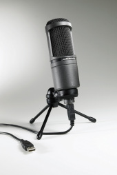 Audio-Technica AT2020 USB Condenser Microphone Unboxing
