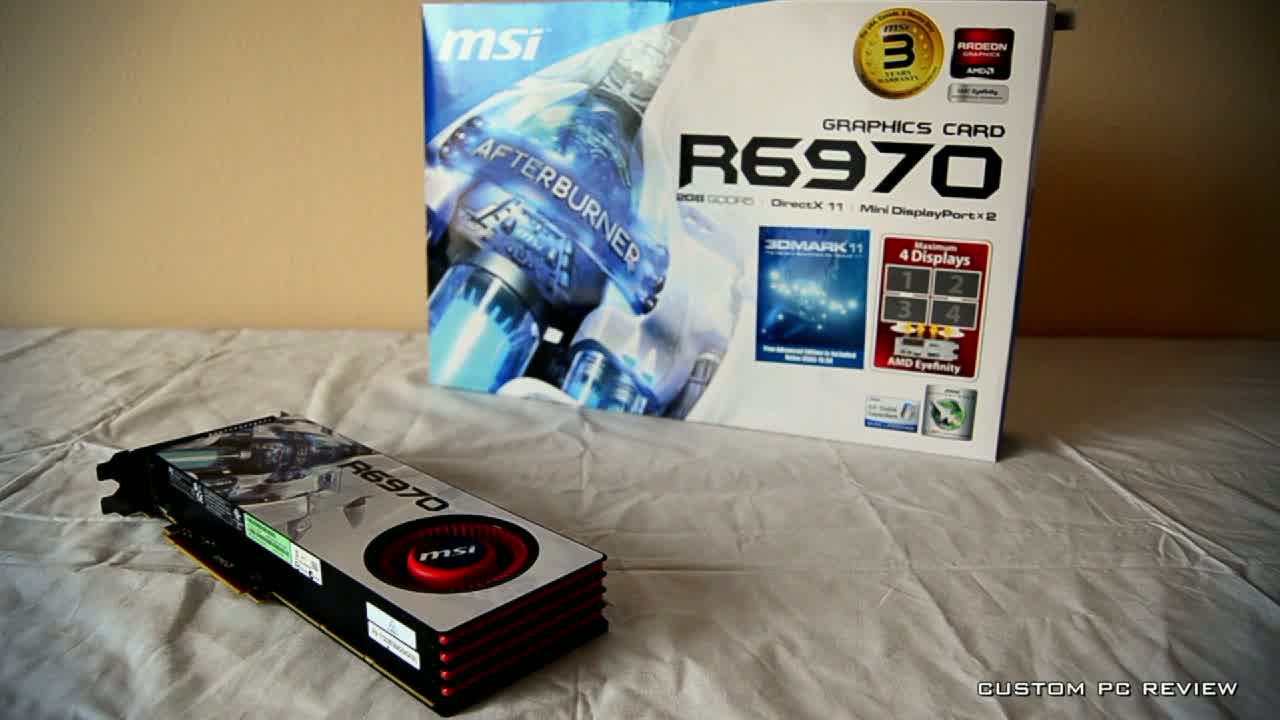 MSI AMD Radeon 6970 Quick Look + Unboxing