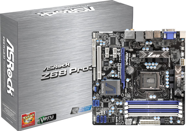 Asrock Z68 Pro3-M Unboxing