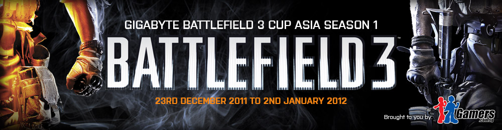 GIGABYTE Battlefield 3 Cup Asia Season 1