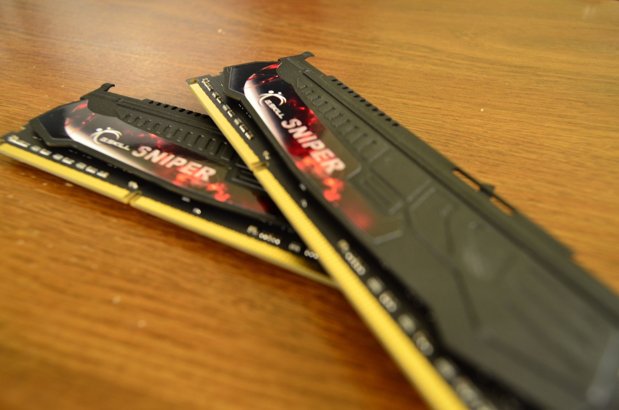 Gskill Sniper DDR3 1866MHz Memory Unboxing