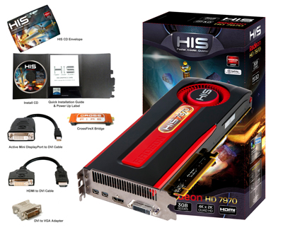 HIS Launches the HD 7970 3GB