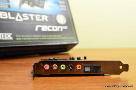 sound blaster recon 3d control panel