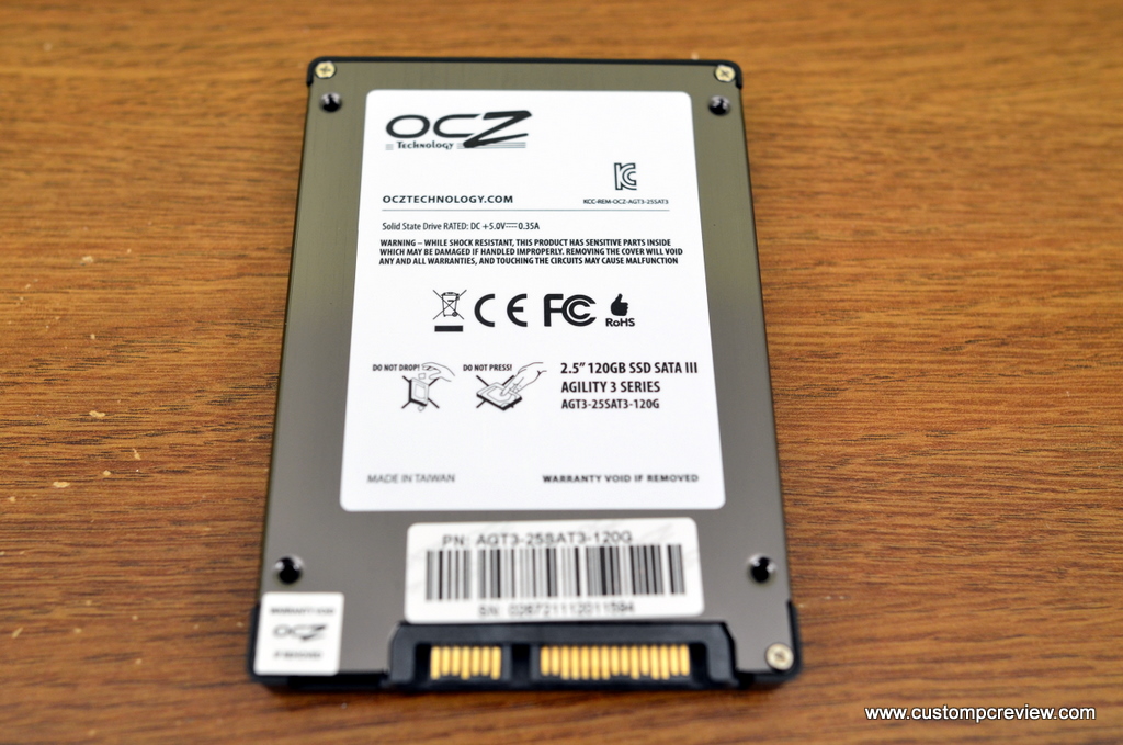 Unchanged Alleviate wealth OCZ Agility 3 120GB SSD Review - Custom PC Review