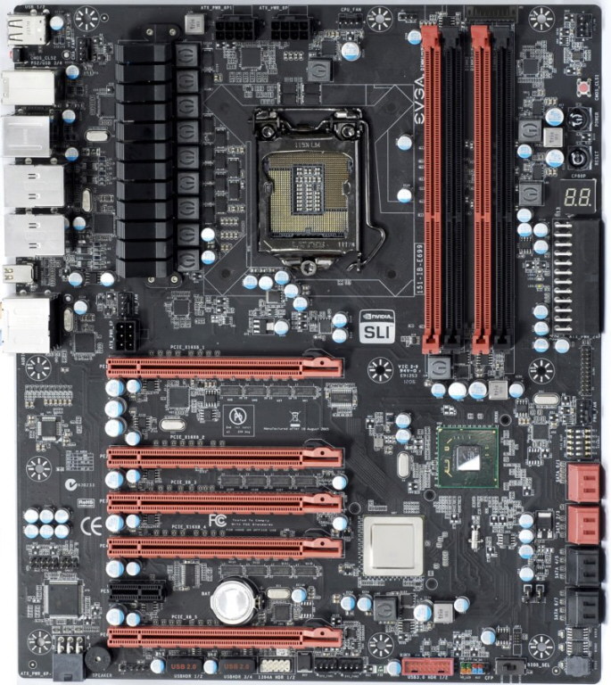 EVGA Unveils Unnamed 7 Series Motherboard at CeBIT