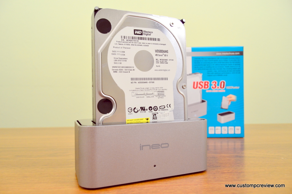 Ineo I-NA320U Plus 2.5″ & 3.5″ Portable Docking Station Review