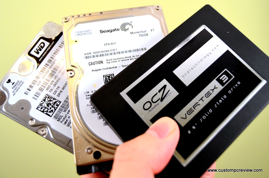 SSD vs Hard Drive vs Hard Boot Time Comparison Custom Review