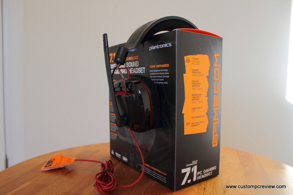 Plantronics GameCom 780 Gaming Headset Review