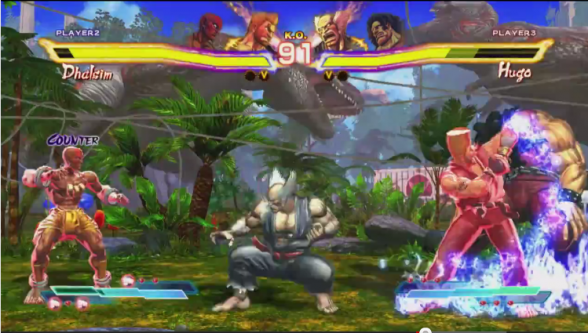 SF X Tekken Scramble Mode