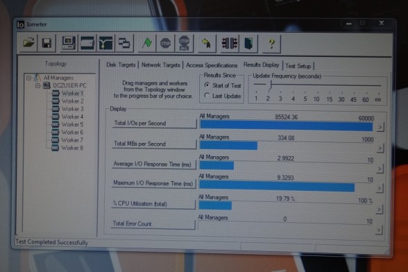 OCZ Vertex 4 Iometer Benchmarks