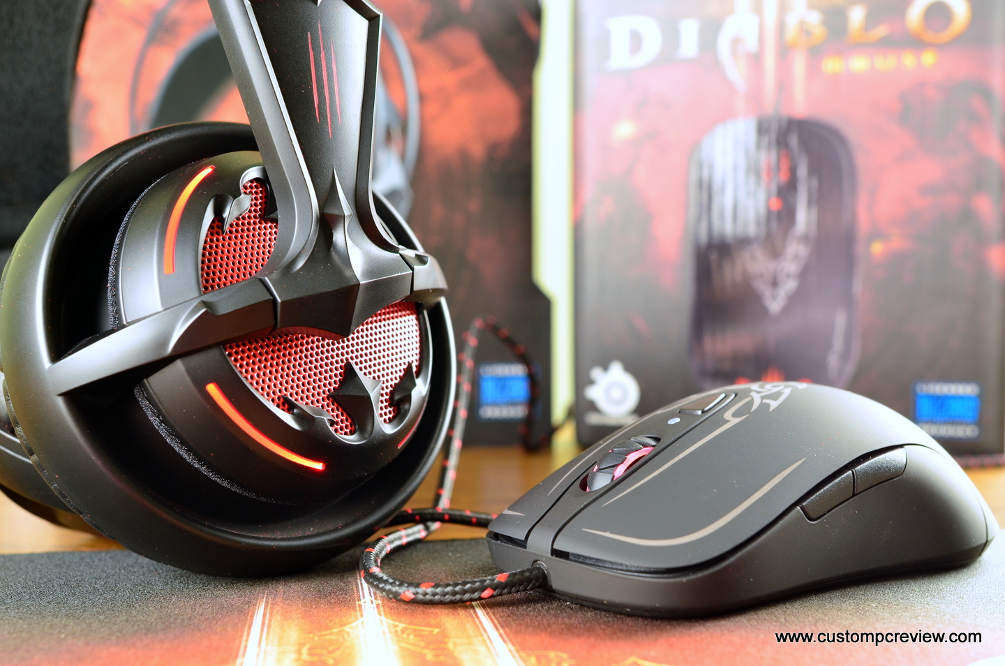 SteelSeries Diablo III Headset, Mouse, Mousepad Review