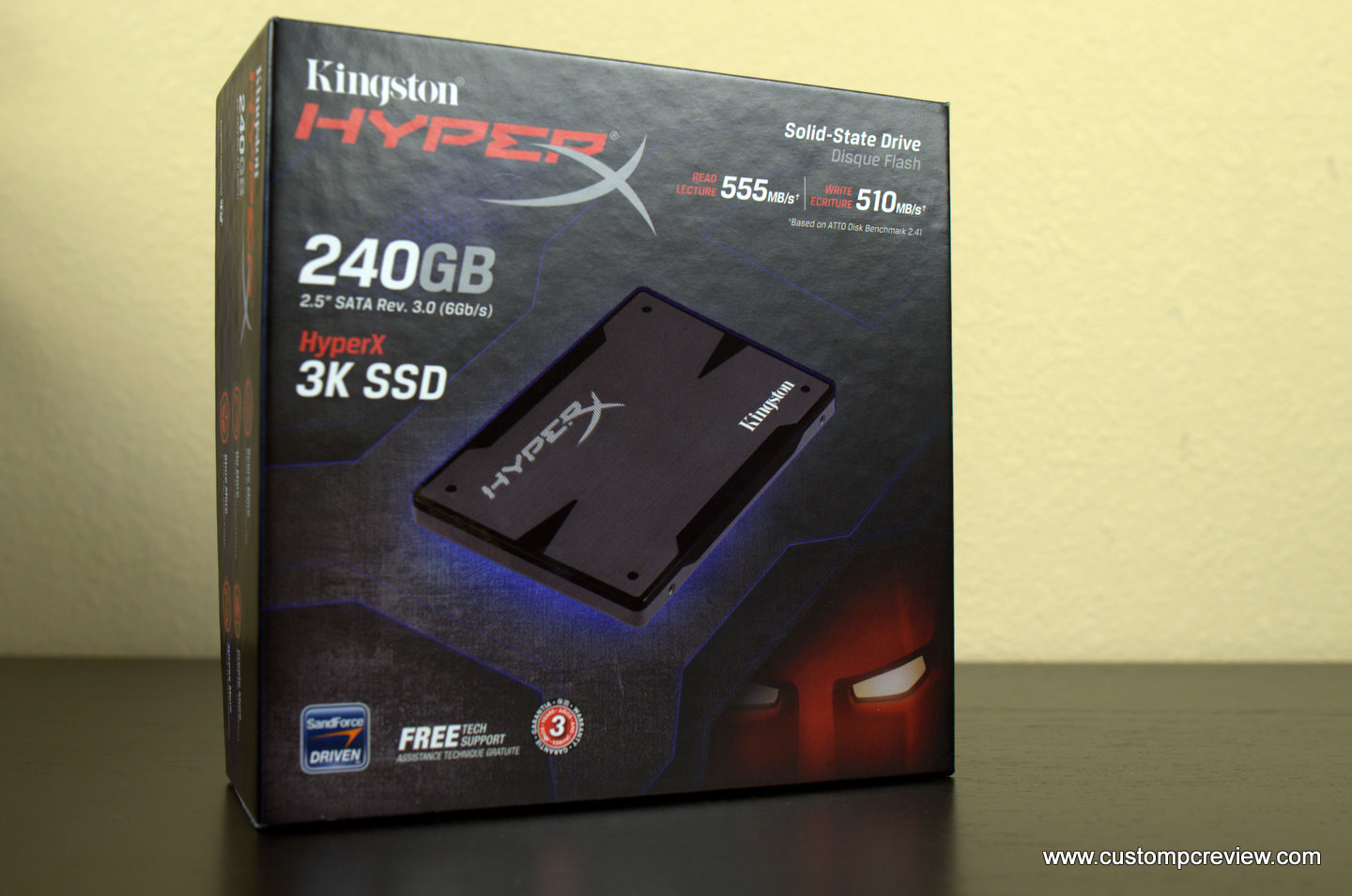 Kingston HyperX 3K 240GB SSD Review | Custom PC Review