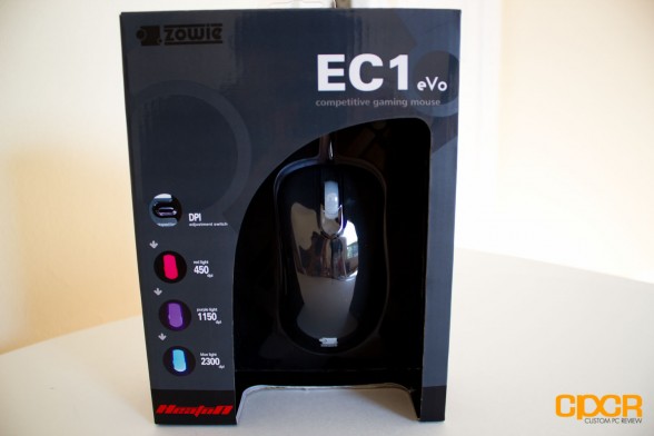 ZOWIE EC1 eVo Black Professional Gaming Mouse Review Box