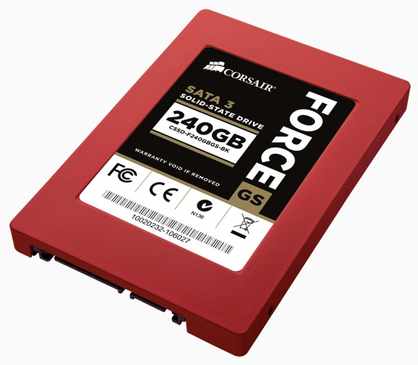 Corsair Unveils the Force GS Series SSDs with Toggle Mode NAND