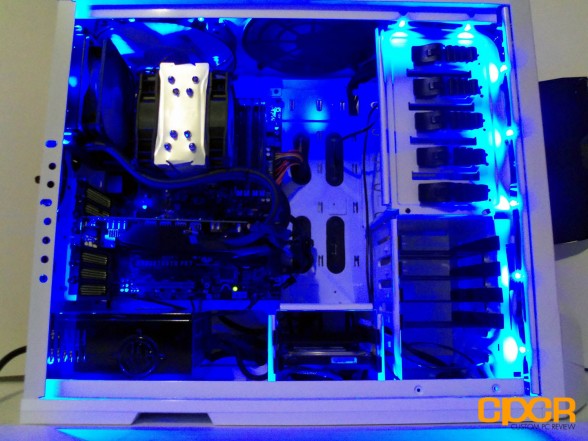 custom pc review NZXT hue 8