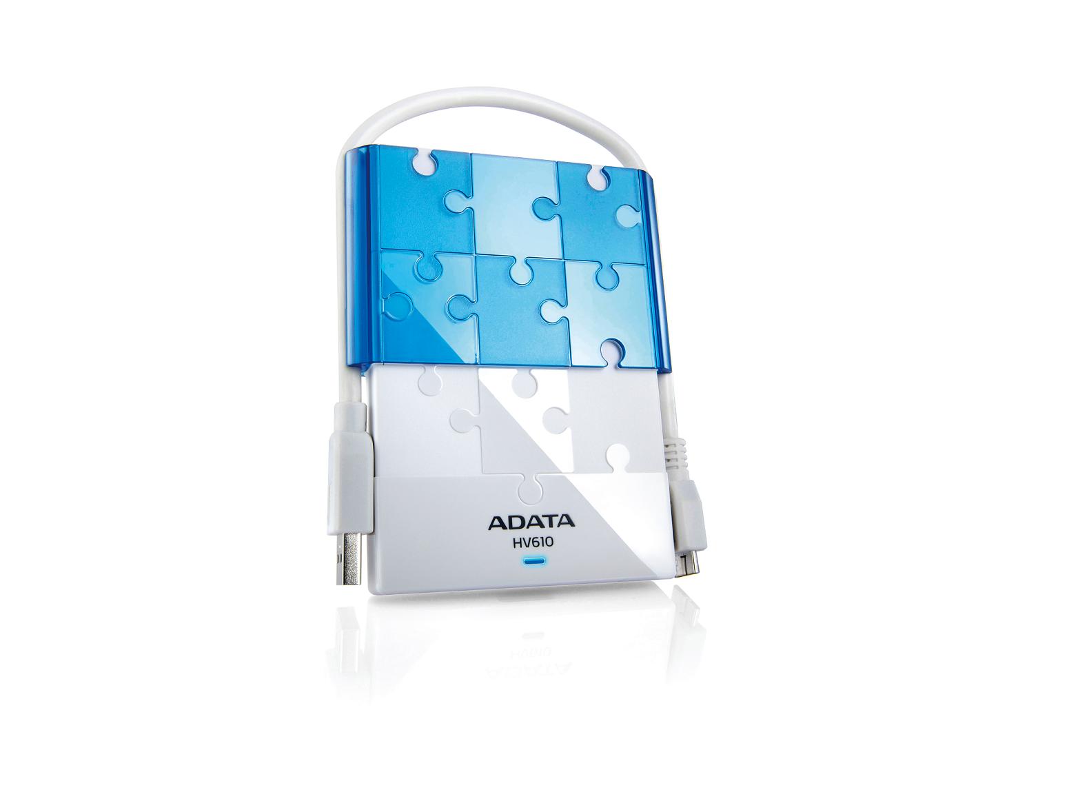 ADATA Launches DashDrive HV610 USB 3.0 External Hard Drive