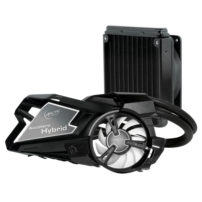 ARCTIC Introduces the Accelero Hybrid 7970 GPU Water Cooler