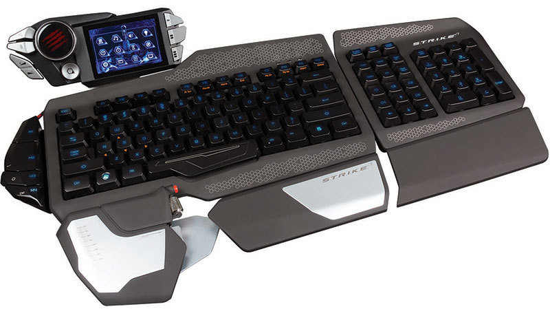 Mad Catz Combines Touchscreen and Keyboard, Unveils S.T.R.I.K.E. 7 Professional