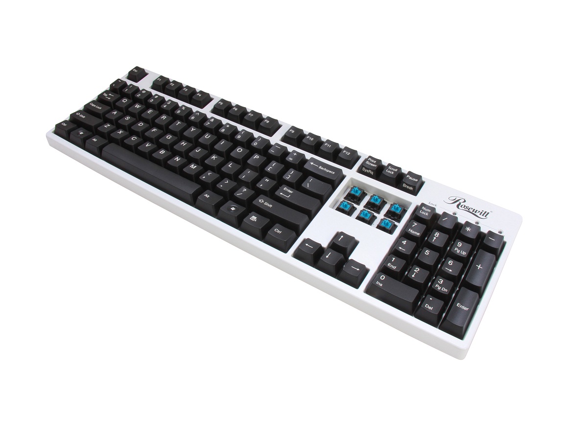 Rosewill Introduces the Limited Edition Elite Ivory RK-9000I Mechanical Keyboard