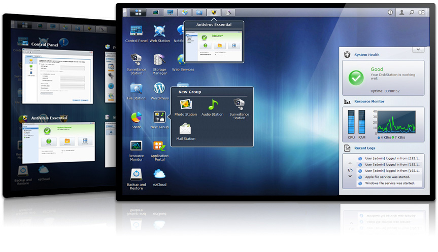 Synology Updates DiskStation Manager to 4.1
