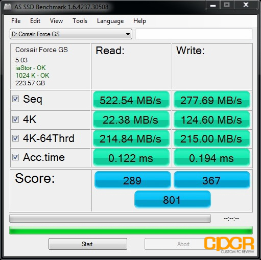 Corsair Force GS 240GB SSD review