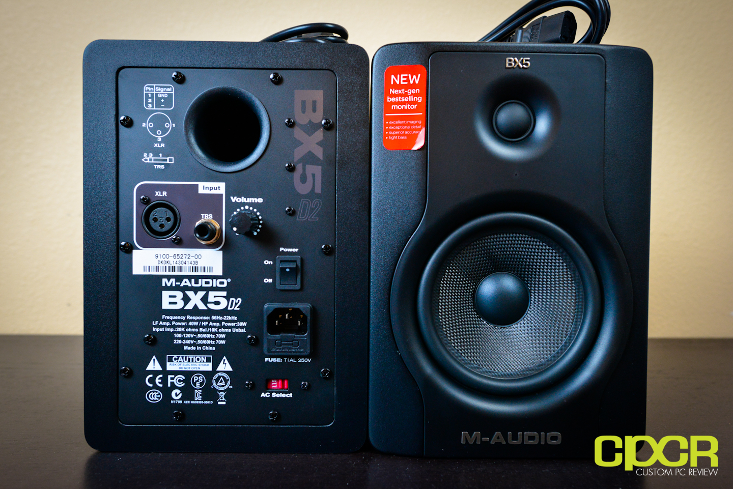 M-Audio BX5 D2 Studio Monitor Review | Custom PC Review