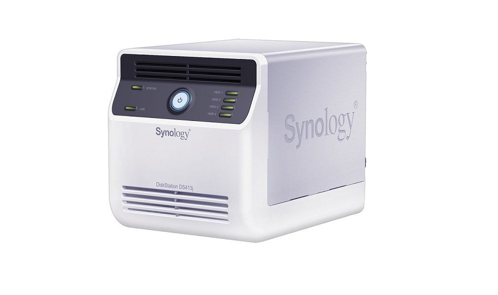 Synology Introduces the 4 Bay DiskStation DS413j NAS