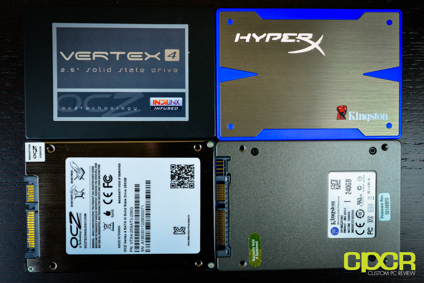 OCZ Vertex 4 256GB, Kingston 240GB RAID Review | Custom PC