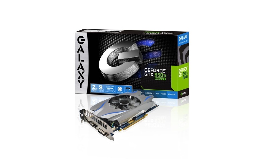 Galaxy Launches the GeForce GTX 650 Ti Boost