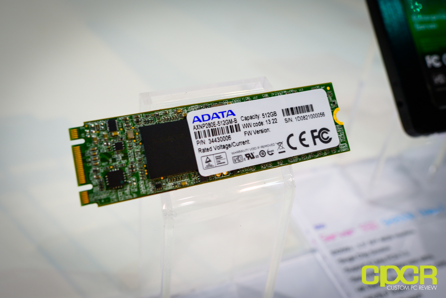 Computex 2013: ADATA Displays XNP280E M.2 SSD, Boasts 1.8GB/s Sequential Read/Writes
