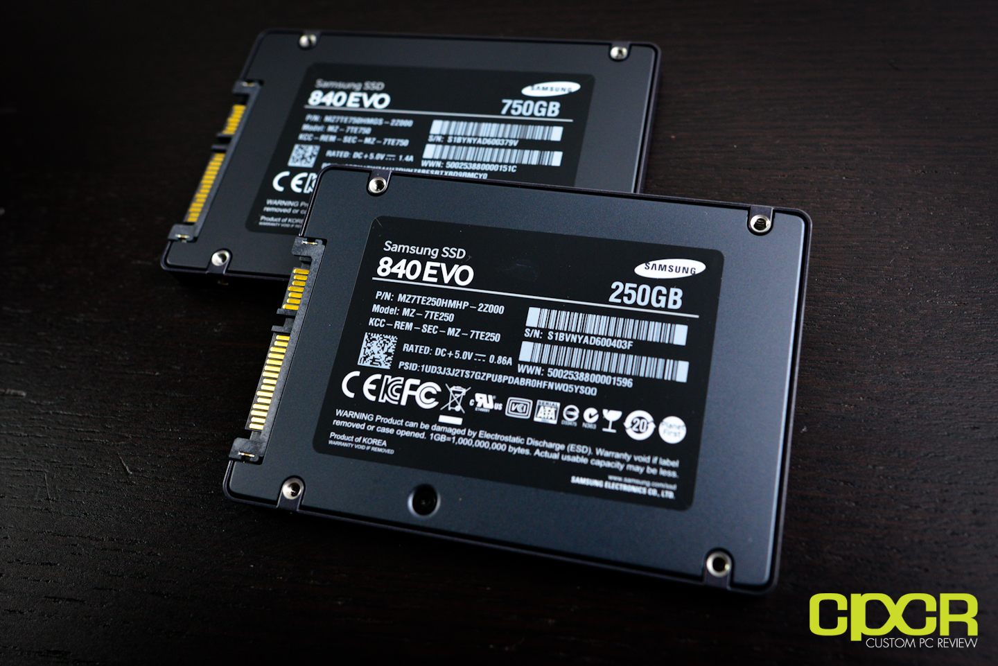 Samsung EVO 250GB, 750GB SSD - Custom Review