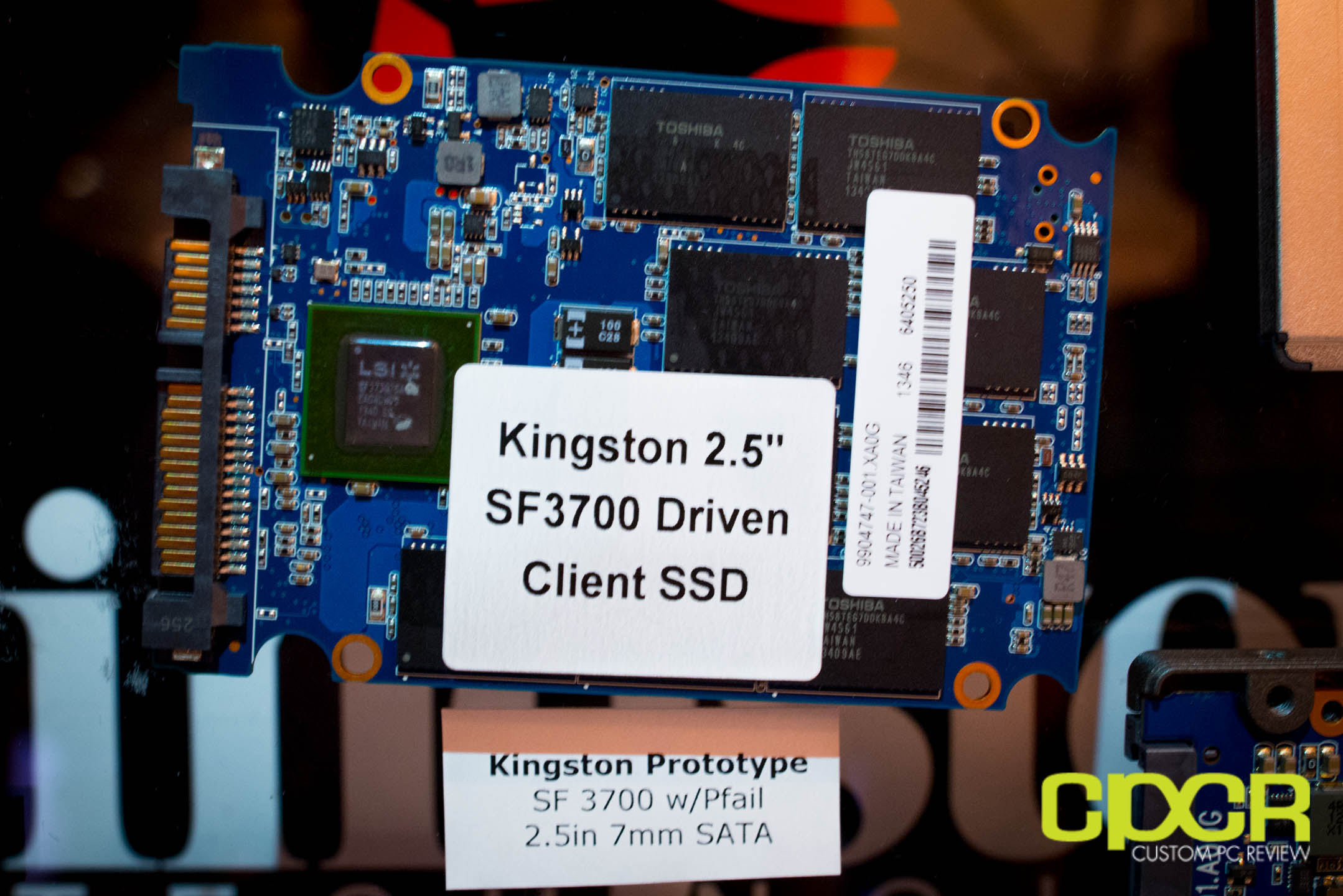 AIS 2013: Kingston Displays SF3700 Powered SSD