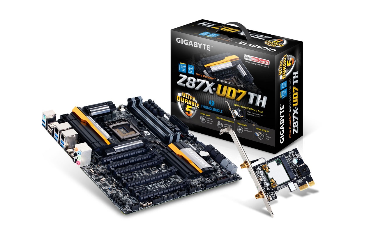 Gigabyte’s Z87X-UD7 TH Packs Dual Thunderbolt 2 Ports, Up to 20 Gb/s Bandwidth Each