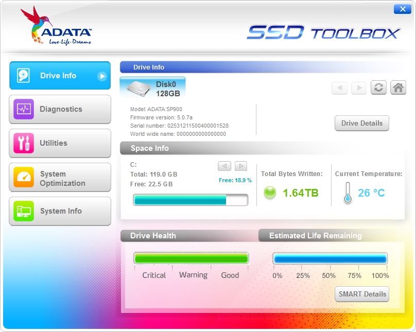 ADATA Releases SSD Toolbox Software