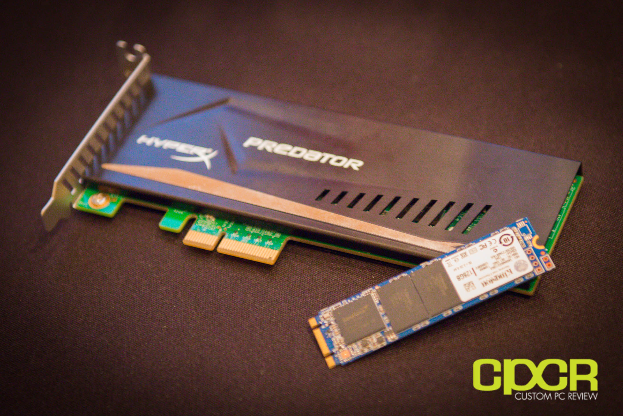 Mount Bank Array morbiditet CES 2014: Kingston HyperX Predator PCIe SSD, M.2 SSDs, and 1TB Phison  Powered SSD | Custom PC Review