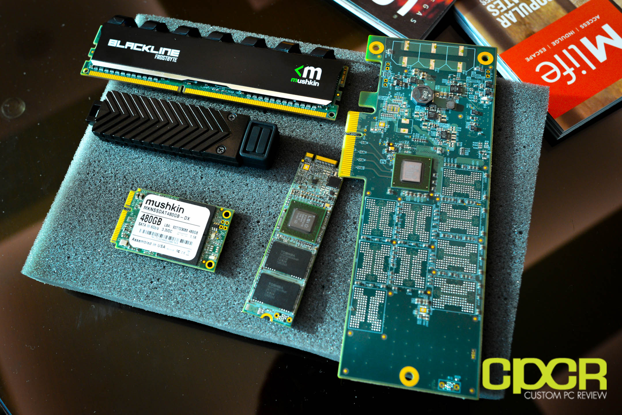 CES 2014: Mushkin Helix M.2 SSD, 480GB Ventura Ultra Flash Drive, Scorpion II HHHL, Atlas mSATA