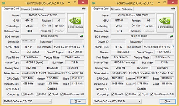 Nvidia Geforce Gtx 750 Gtx 750 Ti Specs Benchmarks Leaked Custom Pc Review