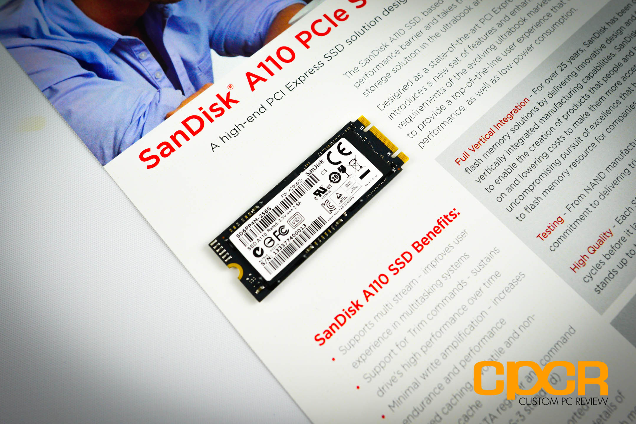 Review: SanDisk A110 256GB M.2 PCIe SSD
