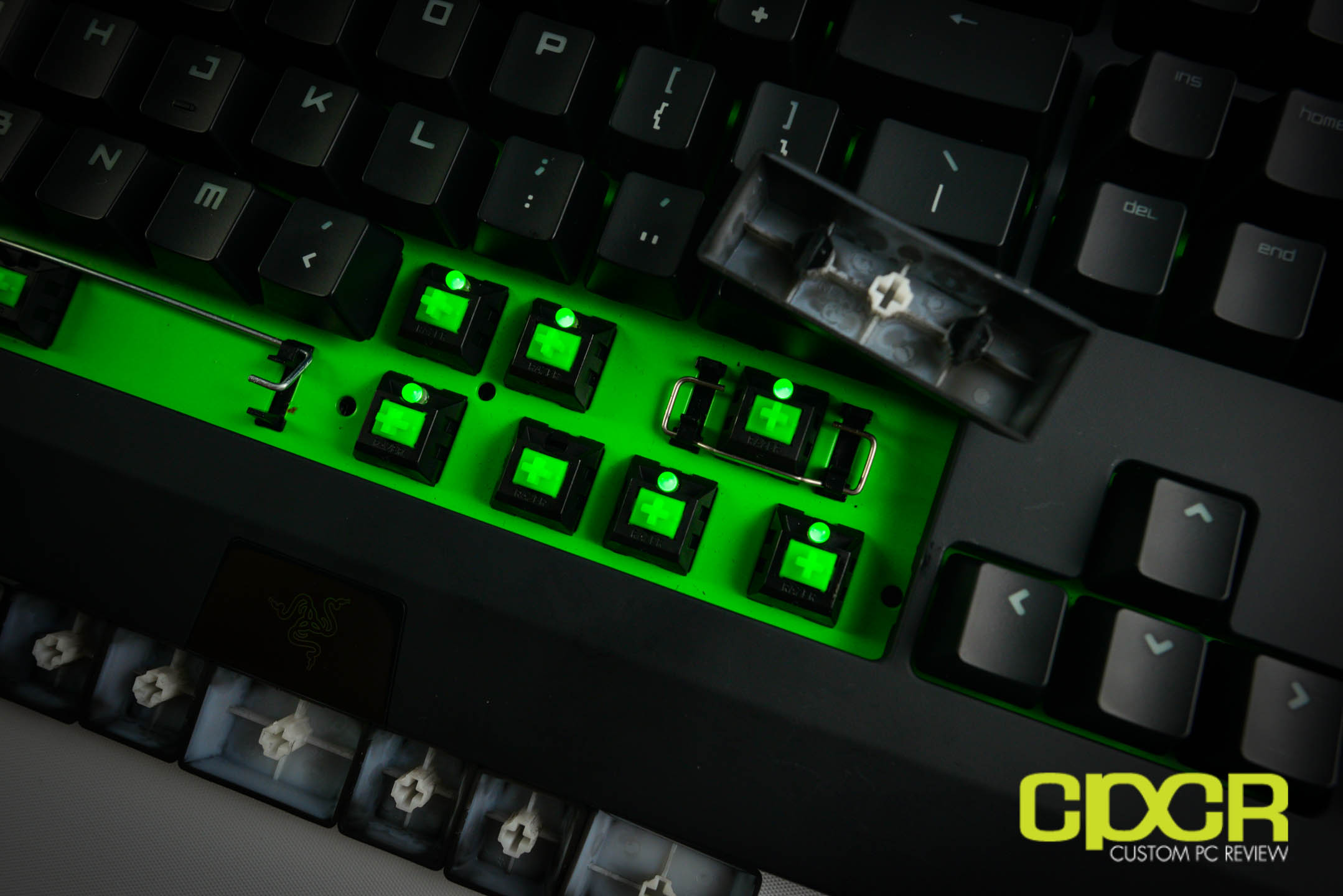 Razer BlackWidow Ultimate Stealth 2014 Edition Elite Mechanical Gaming Keyboard Orange Switch