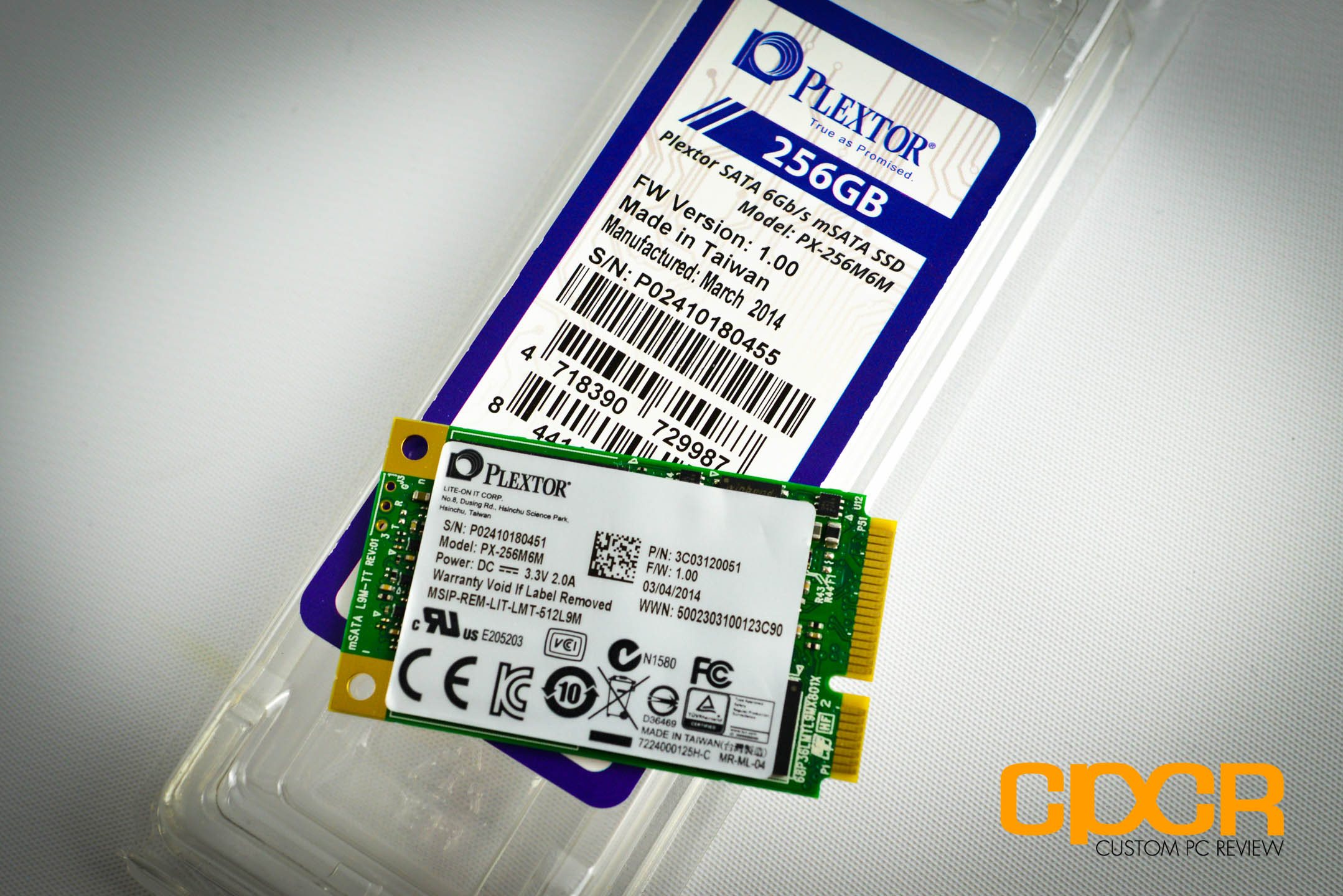 Review: Plextor M6M 256GB mSATA SSD - Custom PC Review