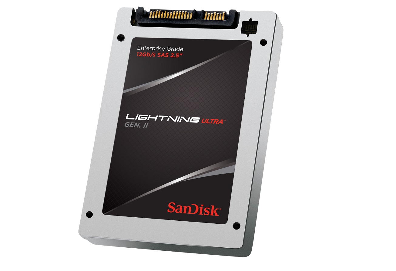 SanDisk Announces Lightning Gen. II SAS 12Gb/s SSDs