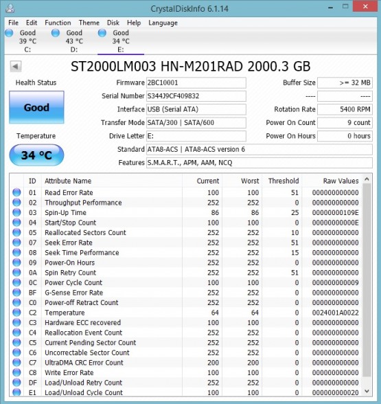 Silicon-Power-Armor-A30-CrystalDiskInfo