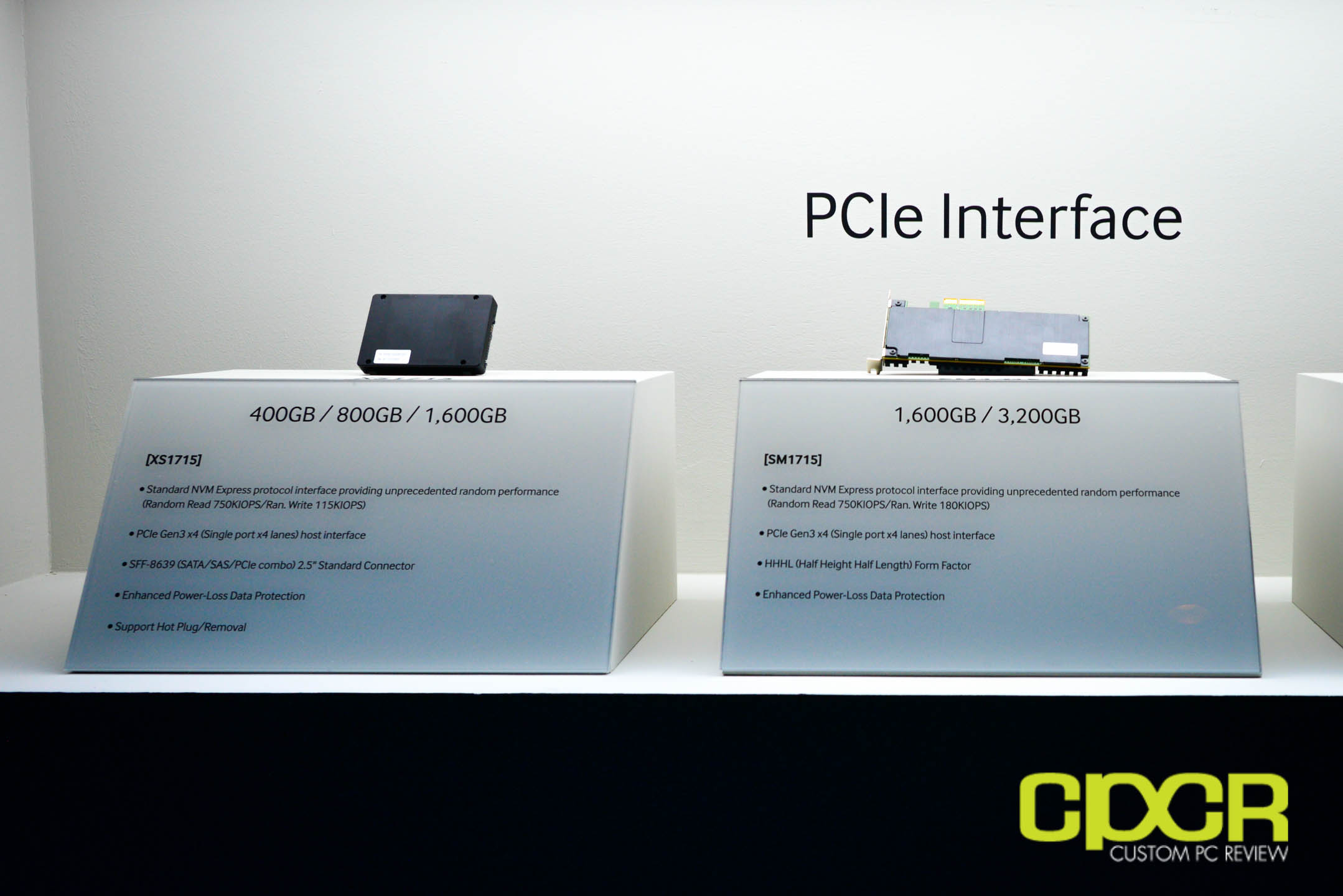 2014 Samsung SSD Summit: XS1715, SM1715 NVMe PCIe SSD