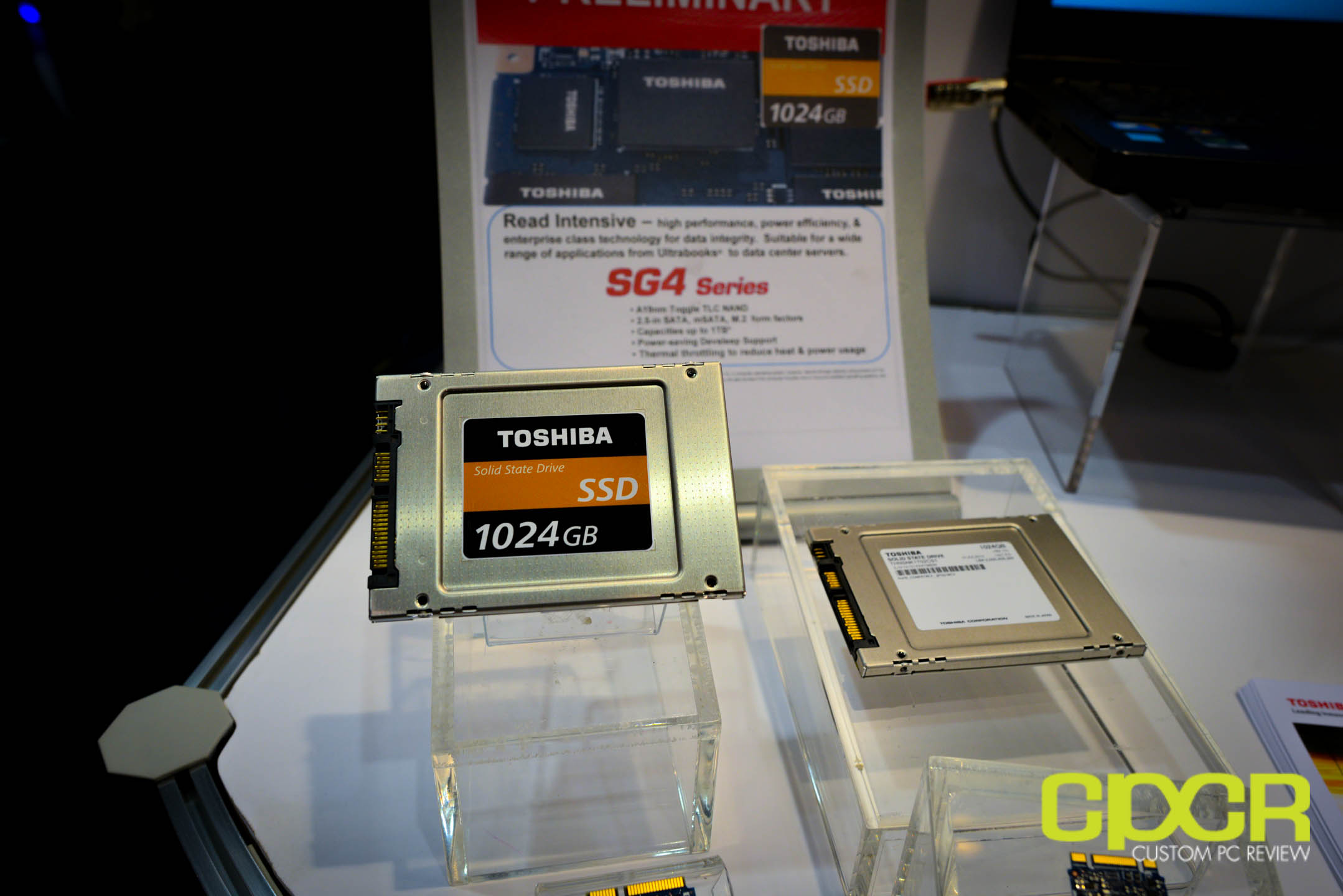 FMS 2014: Toshiba Displays SG4 A19nm TLC SSDs, 15nm NAND Wafer