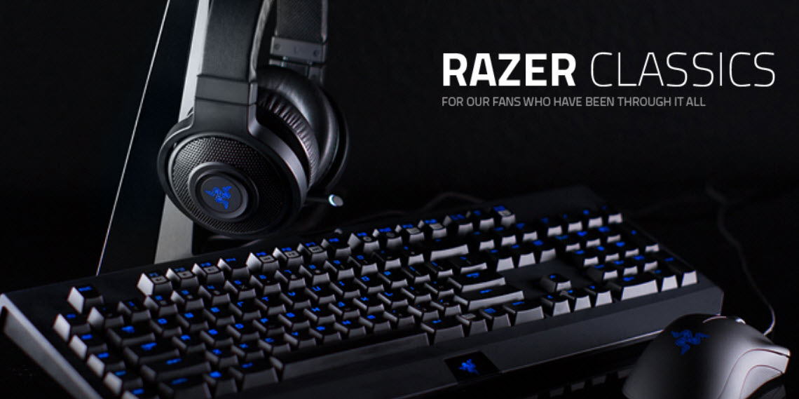 Razer Unveils Limited Edition “Classic Series” Gaming Peripherals