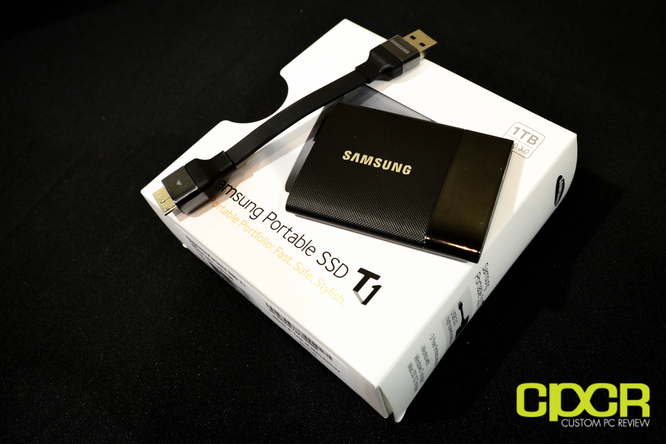 CES 2015: Samsung Portable SSD T1