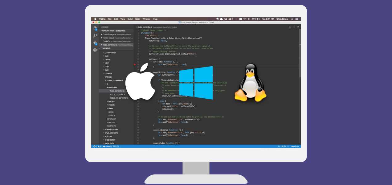 visual studio linux download