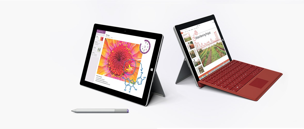 Microsoft Surface 3 Now Available for Purchase